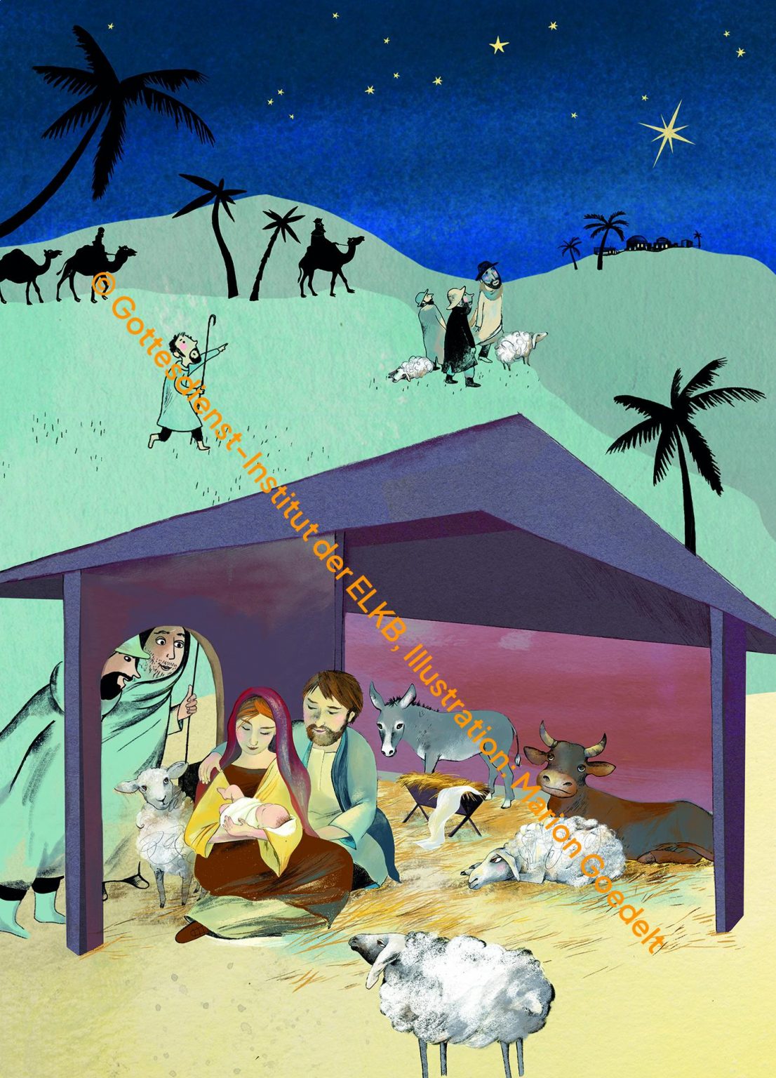 Jesus ist geboren Kinderkirchenlieder